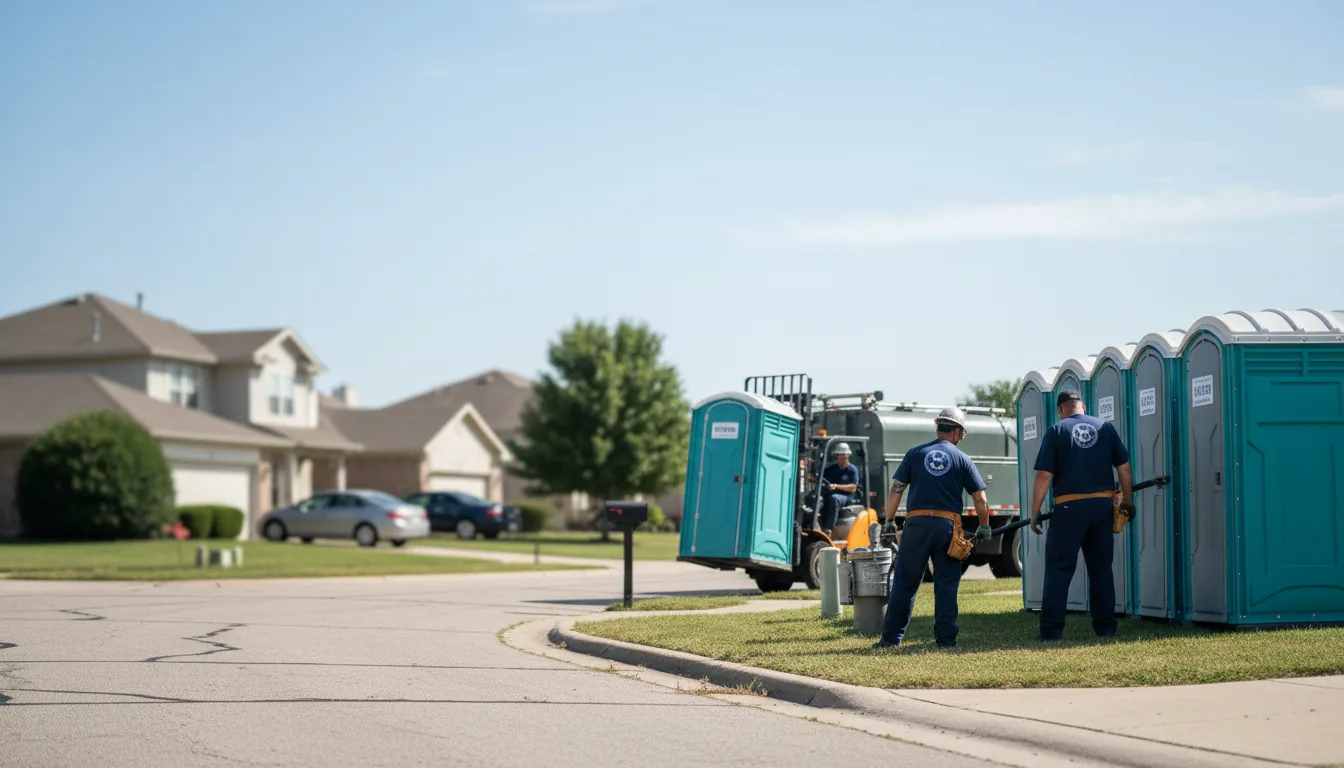 Porta Potty Rental in Red Oak, IA near me